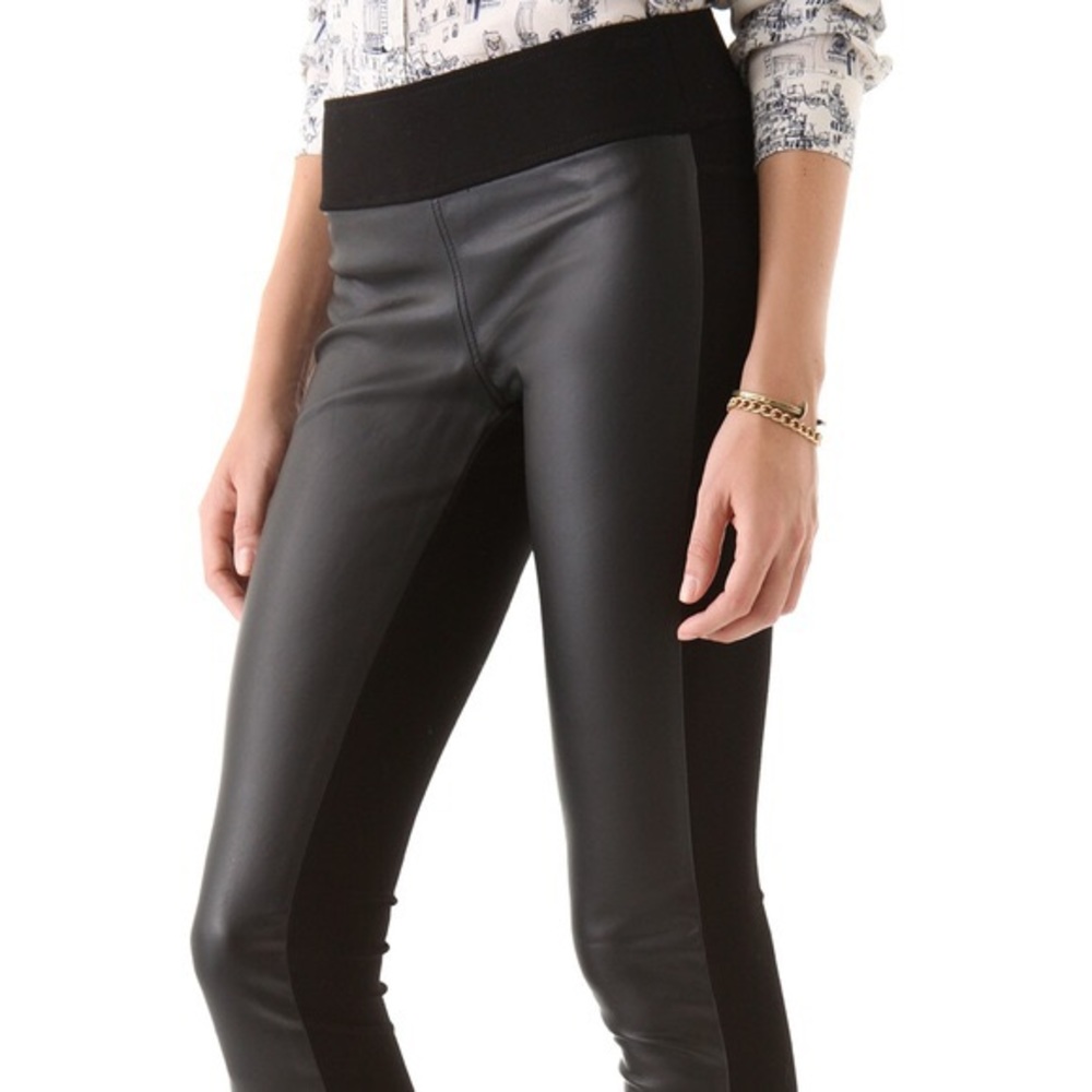 Club Monaco Tasha Faux Leather Legging